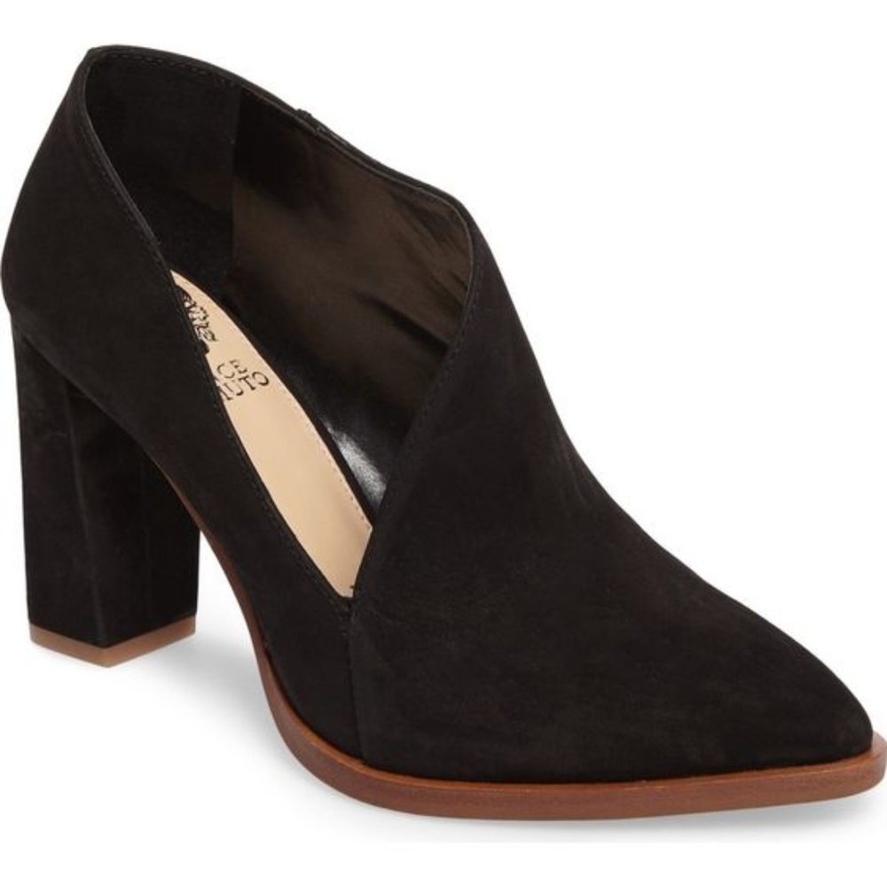 Vince Camuto Loretan Asymmetrical Bootie Black